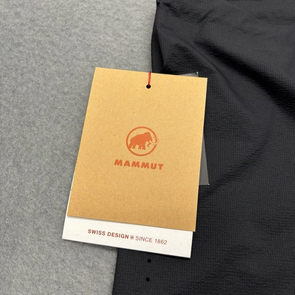 NEW Mammut THE Shorts Mens 46 Ultra Lightweight Black Outdoor Athletic 35x8